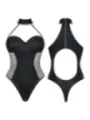 ♥ Schwarzer Body Ddketo001 von Demoniq Dark Desire Collection ♥