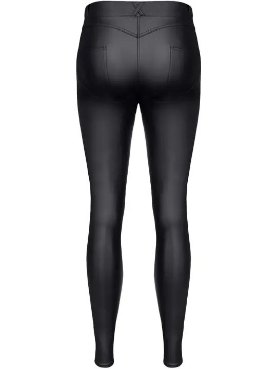 ♥ Schwarze Leggings Brgiulia001 von Demoniq Black Rose 2.0 Collection ♥