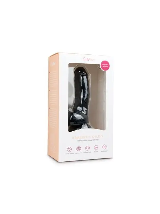 ♥ Realistischer Schwarzer Dildo - 15 Cm von Easytoys Dildo Collection ♥