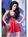 ♥ Babydoll Cr4131 Rot/Schwarz von Chilirose ♥