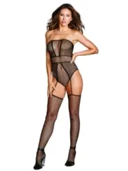 ♥ Bodystocking Dr0355 Schwarz von Dreamgirl ♥