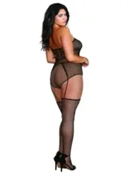 ♥ Bodystocking Dr0355 Schwarz von Dreamgirl ♥