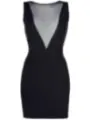 ♥ V-9209 Kleid Schwarz von Axami ♥