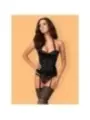 ♥ Ailay Corset & Tanga Schwarz von Obsessive ♥