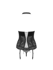 ♥ Ailay Corset & Tanga Schwarz von Obsessive ♥