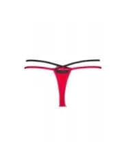 ♥ V-8778 Plus Size String Rot-Schwarz von Axami Size Plus ♥