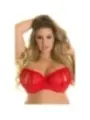 ♥ V-8741 Plus Size Bh Rot von Axami Size Plus ♥