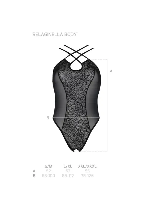 ♥ Eco Selaginella Body Schwarz von Passion Eco Collection ♥