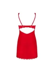 ♥ Amor Cherris Chemise & Tanga Rot von Obsessive ♥