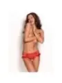 ♥ Keira Offenen Panty Rot von Anais Sensual Lingerie ♥