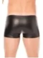 ♥ Schwarze Wetlook-Boxer 2008-67 von Look Me ♥