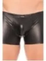 ♥ Schwarze Wetlook-Boxer 2008-67 von Look Me ♥