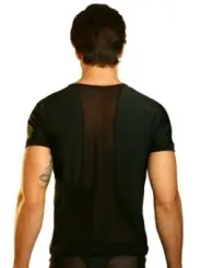 ♥ Schwarzes Herren T-Shirt Open Spirit von Look Me ♥