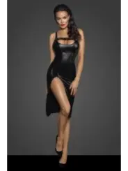 ♥ Wetlook Kleid F251 ♥