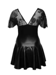 ♥ Schwarzes Minikleid F267 von Noir Handmade Curve Collection ♥