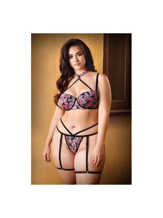 ♥ Antoinette Bh-Set mit Abnehmbaren Strapsbändern von Curve ♥