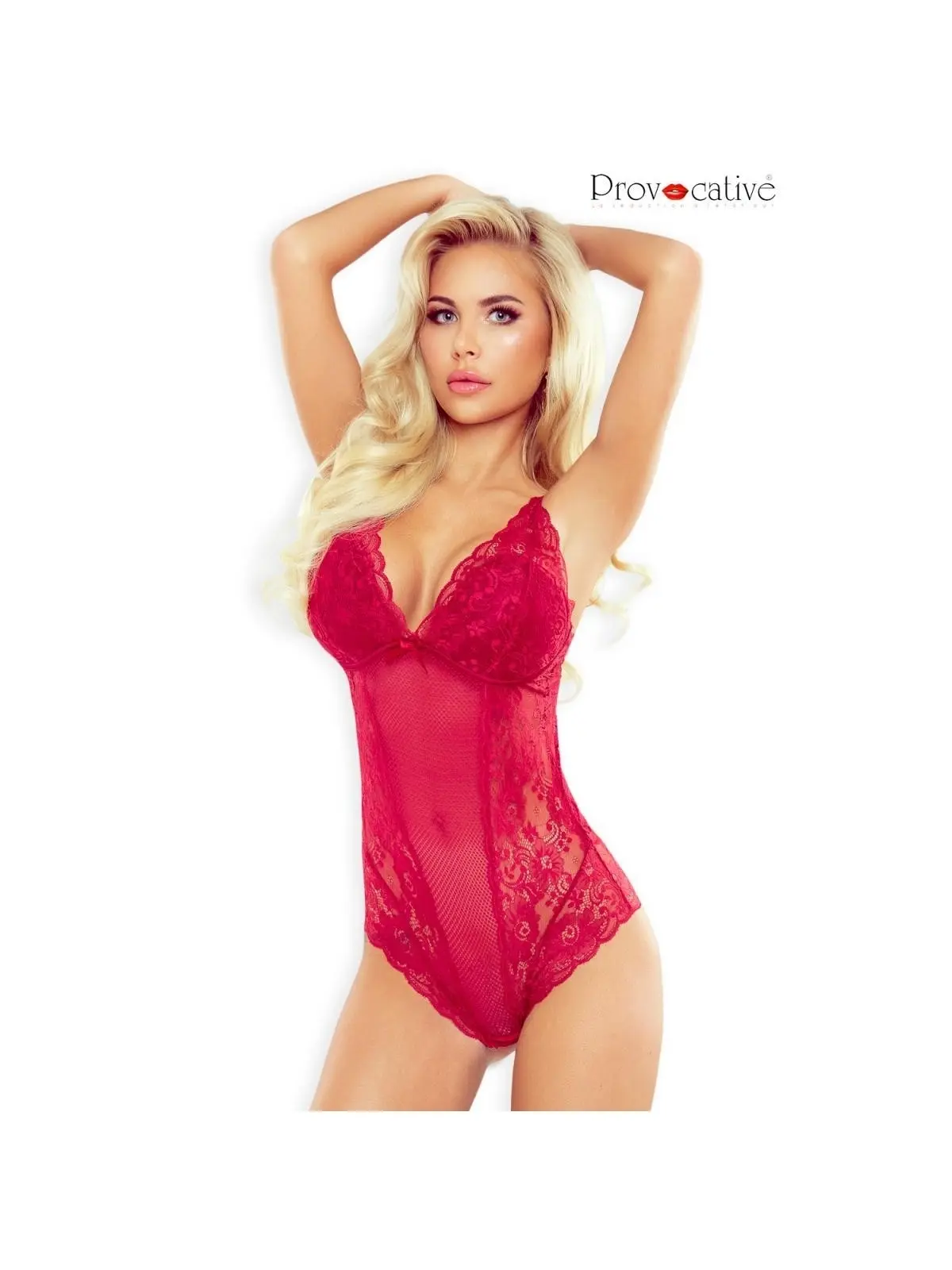 ♥ Roter Body Dentelle Seduction von Provocative ♥