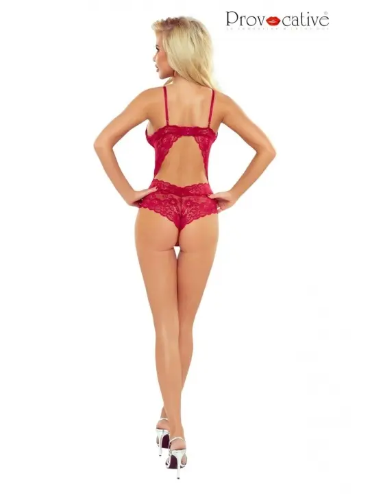 ♥ Roter Body Dentelle Seduction von Provocative ♥