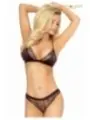 ♥ Schwarzes Splendeur Set von Provocative Gold Lingerie ♥