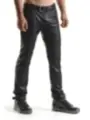 ♥ Lange Herren Hose Rmvittorio001 Schwarz ♥