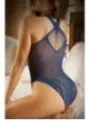 ♥ All I Ever Wanted Spitzen-Bodysuit - Blau ♥