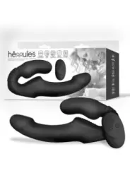 Trägerloser Strapon-Doppelvibrator mit Fernbedienung von Herrules