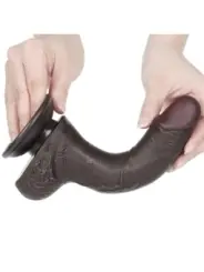 Gleitender Dildo mit zwei Schichten 7,5 von Lovetoy