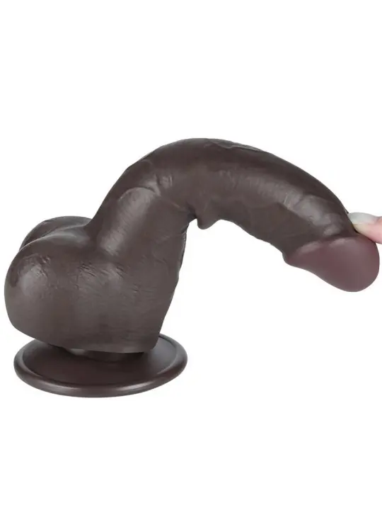 Gleitender, zweischichtiger Dildo 7,5 von Lovetoy