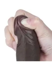 Gleitender Dildo mit zwei Schichten 8 von Lovetoy