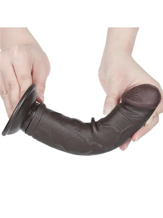 Gleitender Dildo mit zwei Schichten 8 von Lovetoy