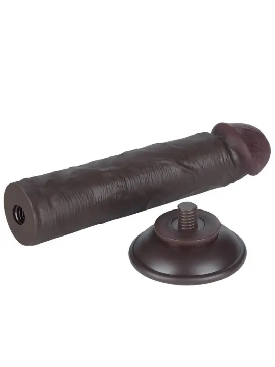 Gleitender Dildo mit zwei Schichten 8 von Lovetoy