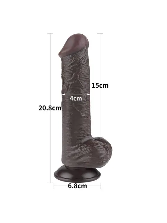 Sliding Skin Dual Layer Dildo 8 von Lovetoy