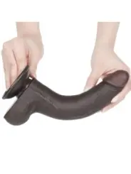 Gleitender Dildo mit zwei Schichten 8,5 von Lovetoy