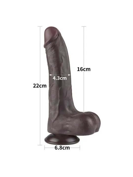 Sliding Skin Dual Layer Dildo 8,5 von Lovetoy