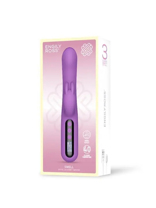 Swell Vibrator mit superstarkem Digitalbildschirm 23,2 cm von Digital