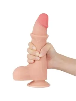 Gleitender Haut-Doppelschicht-Dildo 8,5 von Lovetoy