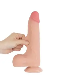 Gleitender Haut-Doppelschicht-Dildo 8,5 von Lovetoy