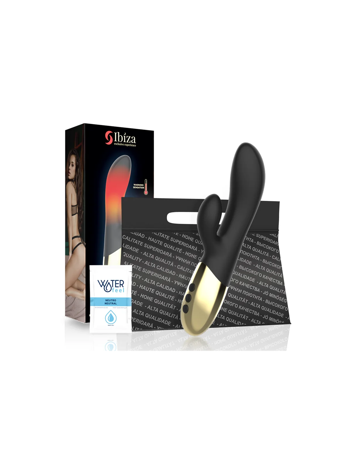 ♥ Wärmender Rabbit Vibrator von Ibiza Technology ♥