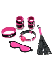 Rimba Bondage Play Komplettes Fessel-Set 6-teilig Rosa von Bondage Play