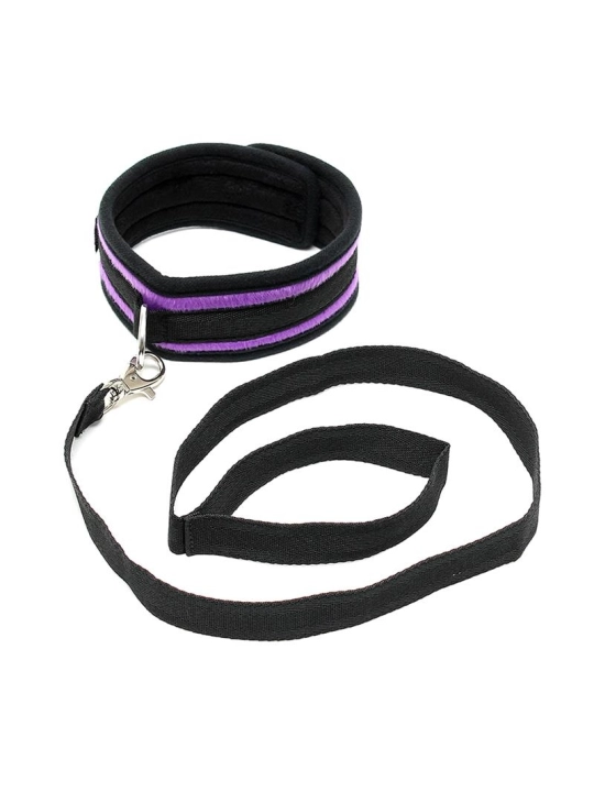 Halsband mit Leine Verstellbar von Bondage Play