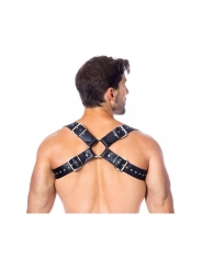 Verstellbarer Lederharness von Bondage Play