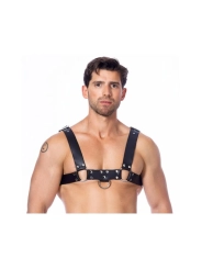 Leder-Kreuzharness von Bondage Play