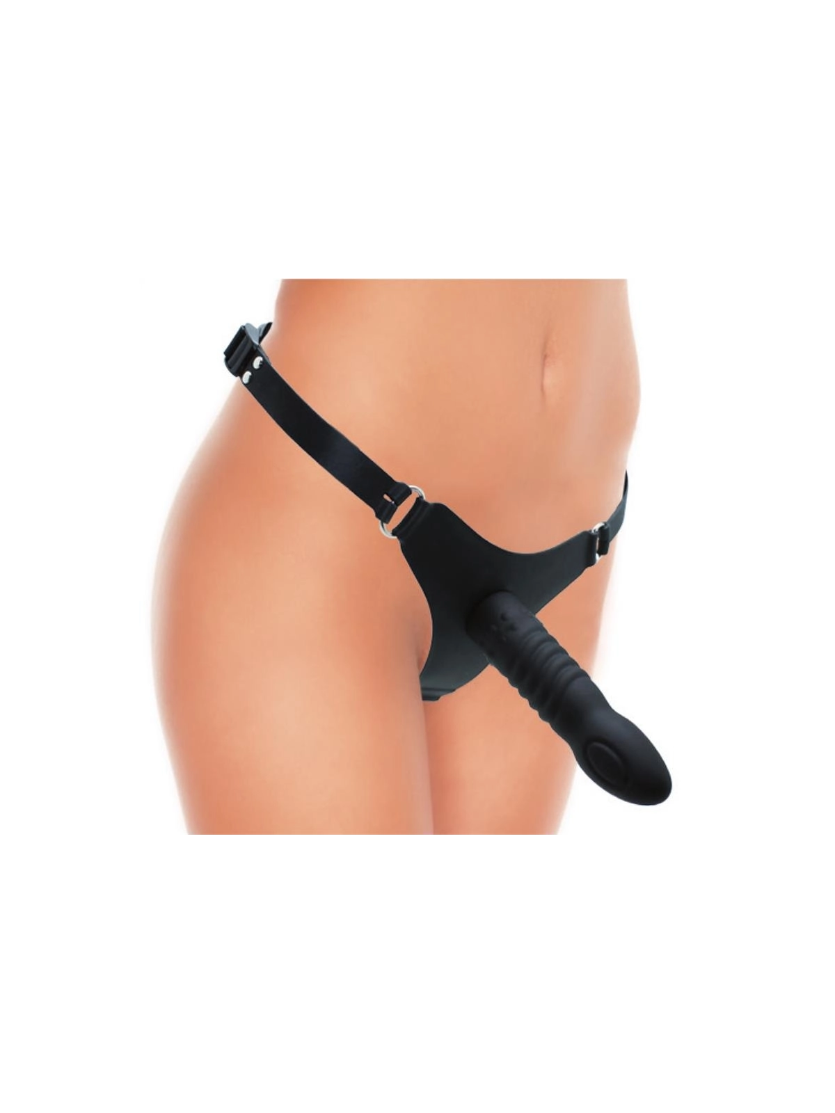 Rimba Latex Play Strap-on mit Dildo Silikon 16 cm von Latex Play