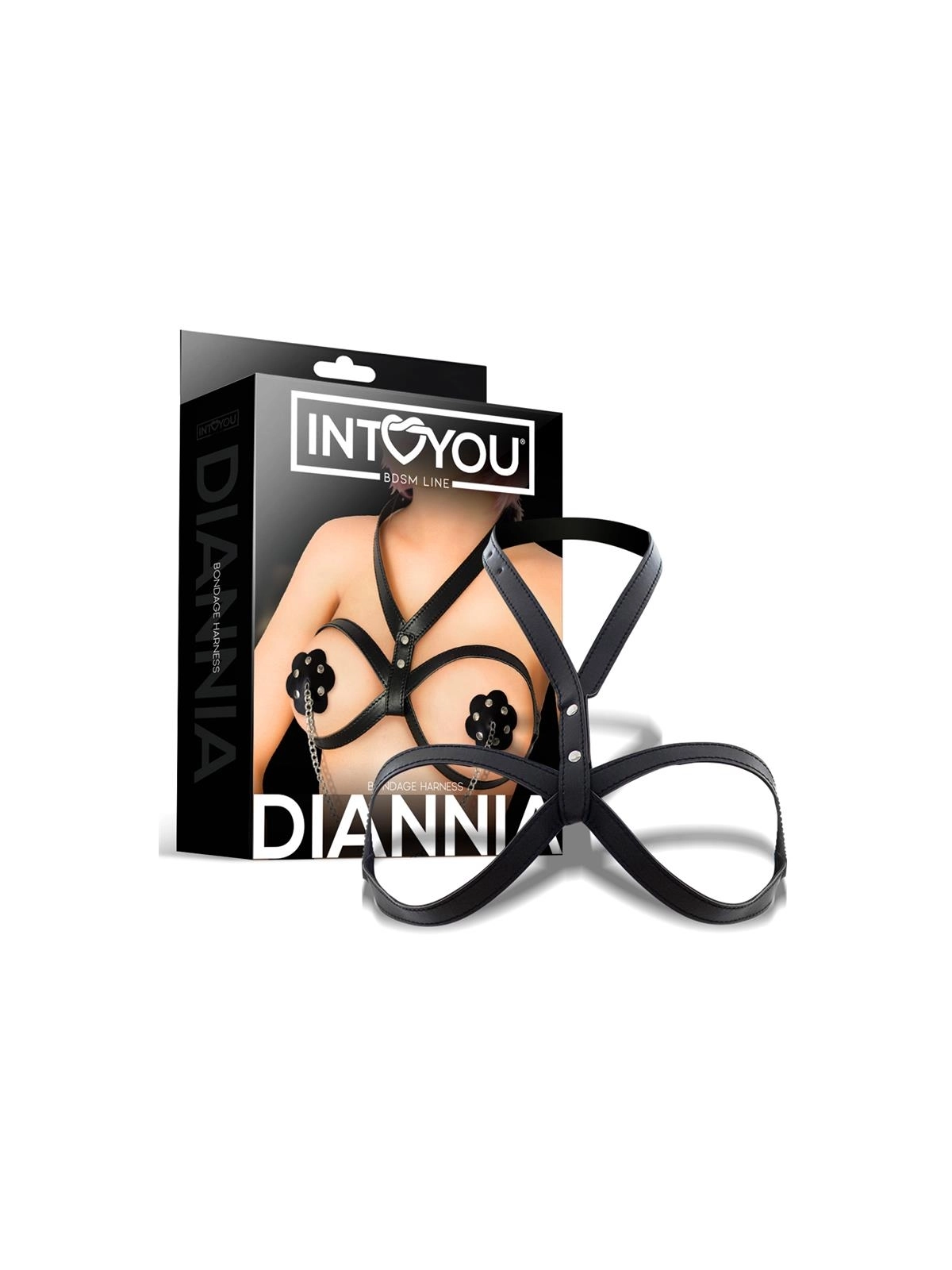 Diannia Bondage Brustharness von Intoyou Bdsm Line