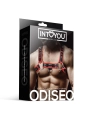 Odiseo Brust-Bondage-Harness für Männer aus veganem Leder von Intoyou Bdsm Line