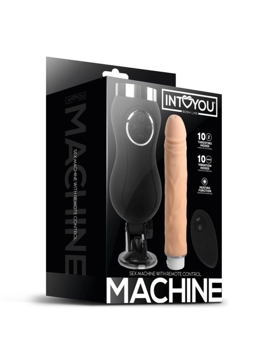 Sexmaschine Vibration, Stoßen und Wärme Fernbedienung USB von Intoyou Bdsm Line