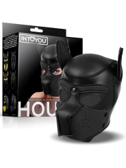 Hound Neopren Dog Hound Abnehmbarer Maulkorb Schwarz Einheitsgröße von Intoyou Bdsm Line