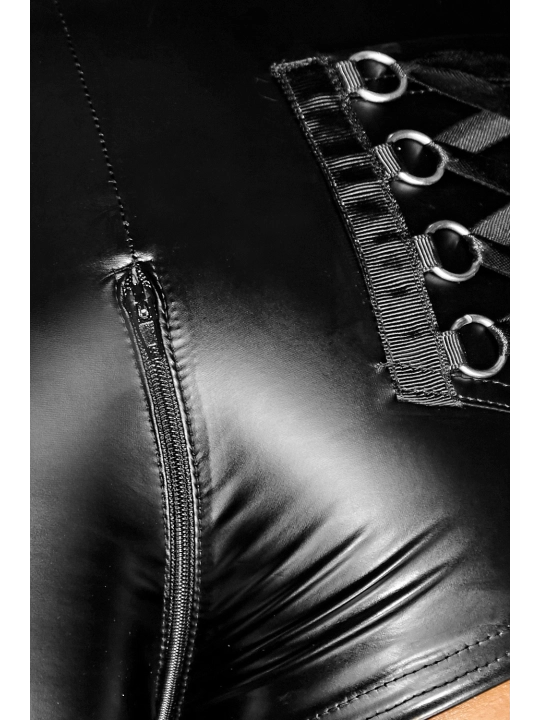 Schwarze Shorts F138 von Noir Handmade Diva Collection