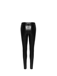 Snake Wetlook Leggings mit Reißverschluss F274 von Noir Handmade