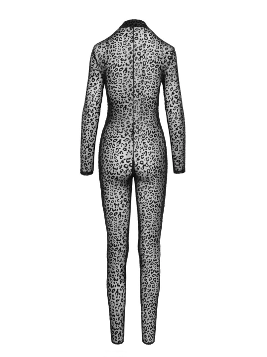 Catsuit Im Leoparden-Look F285 von Noir Handmade